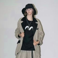 【残り一点】セミウェットリネンシングルジャケット