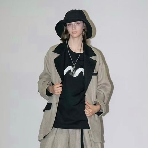 【残り一点】セミウェットリネンシングルジャケット