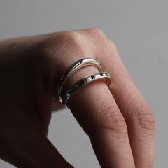 【お取り寄せ注文可能】Clash Combi Double Ring