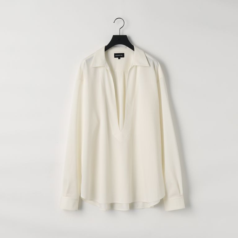 KANEMASA PHIL. - 【残り一点】46G Silk Blend Varruse Shirt 