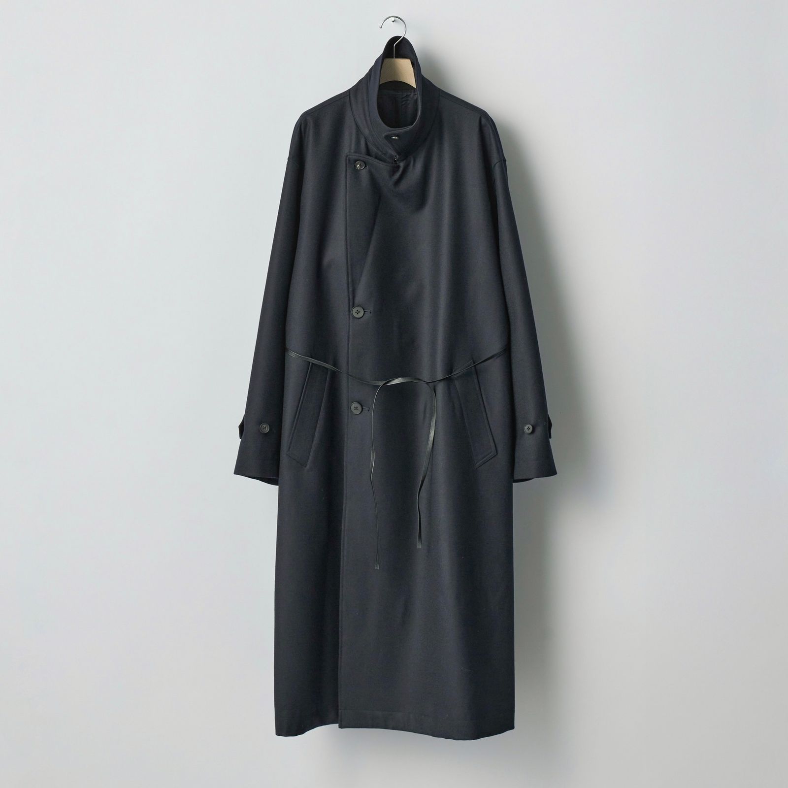 【残りわずか】Wool Flannel Oversized Double Breasted Coat