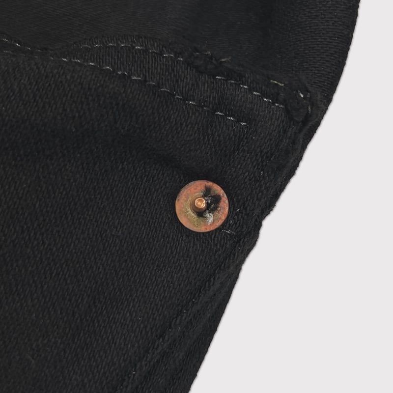 【残りわずか】Home Flare Jeans With Damaged(INLAY DENIM)