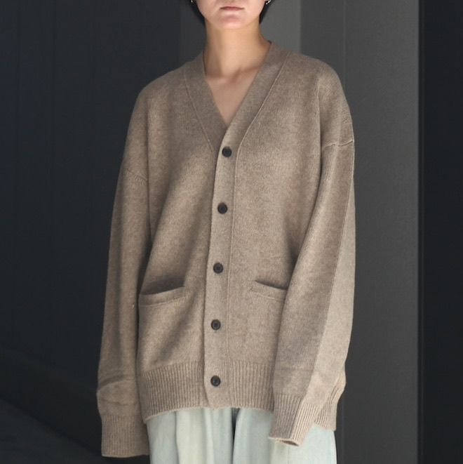 stein - 【残り一点】EX Fine Lambs Knit Cardigan | ACRMTSM ONLINE STORE