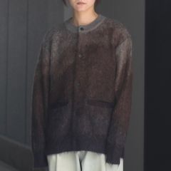 【残りわずか】Gradation Mohair Knit Cardigan