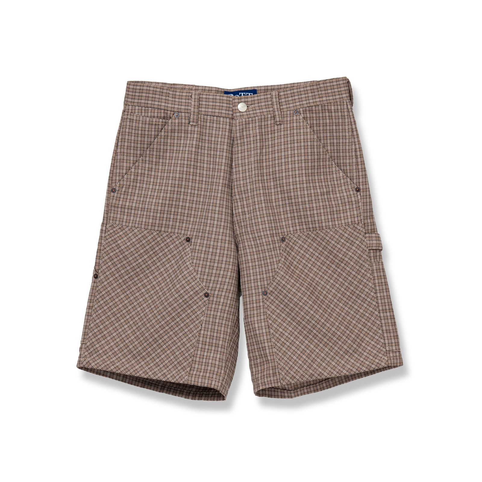 【残り一点】Plaid Double Knee Short