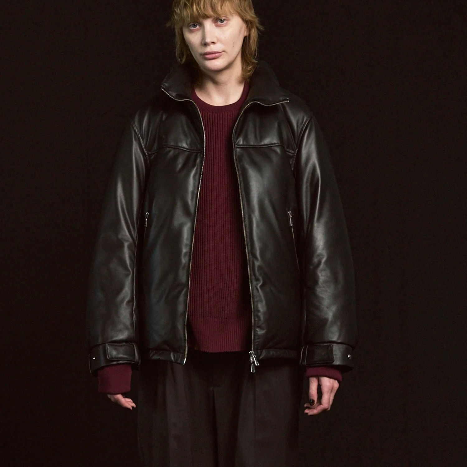 【残り一点】Sheep Leather Down Jacket