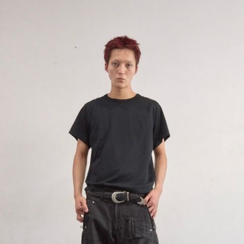 【残り一点】Panelled Half Sleeve T-Shirt