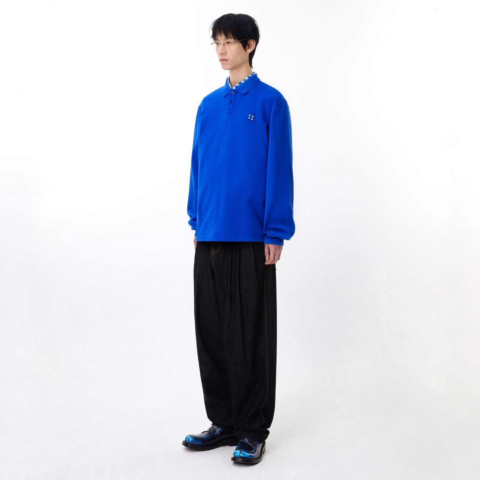 【残り一点】Sig; BL Tag LS polo t-shirt 04