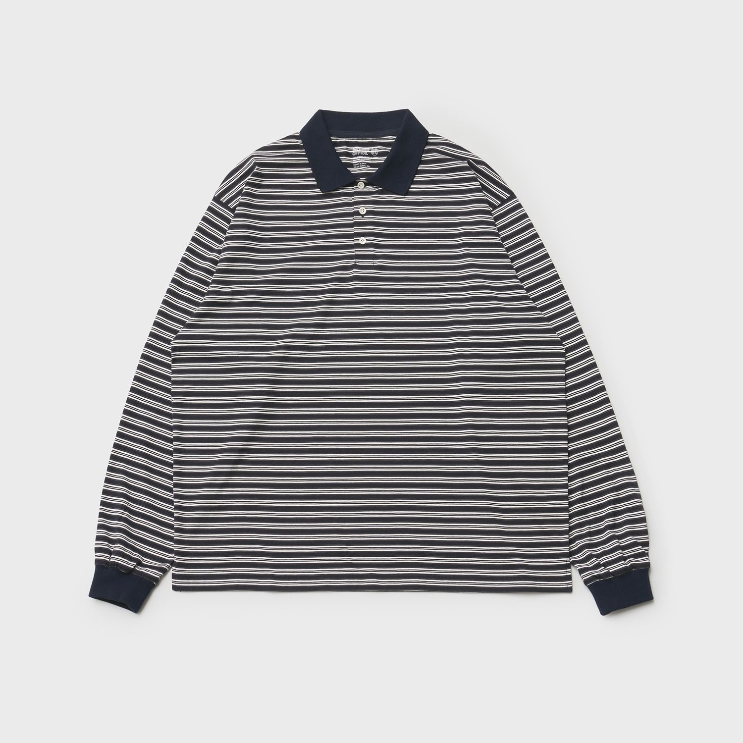 【残り一点】Brief Stripe Rugby Tee