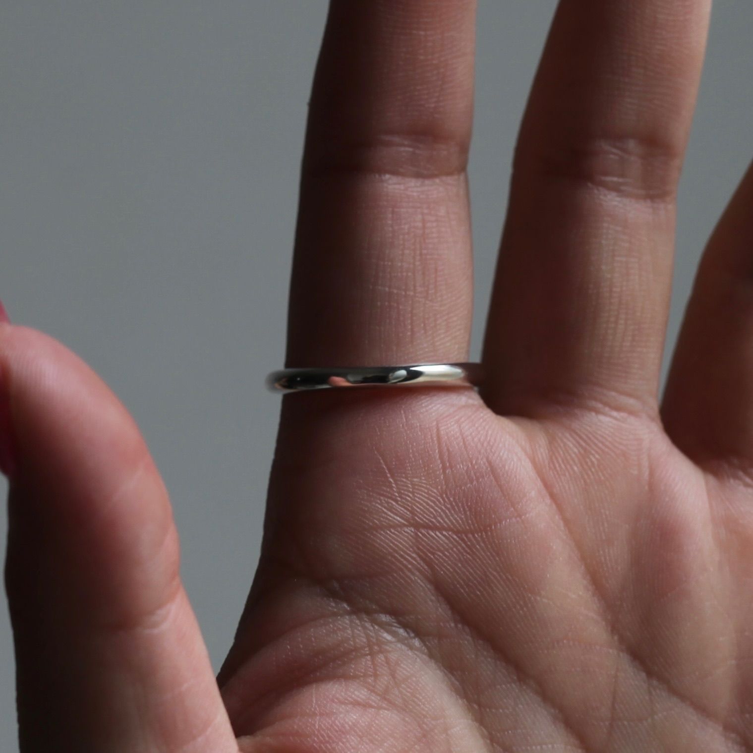 【残り一点】Circle T Ring(WHITE)