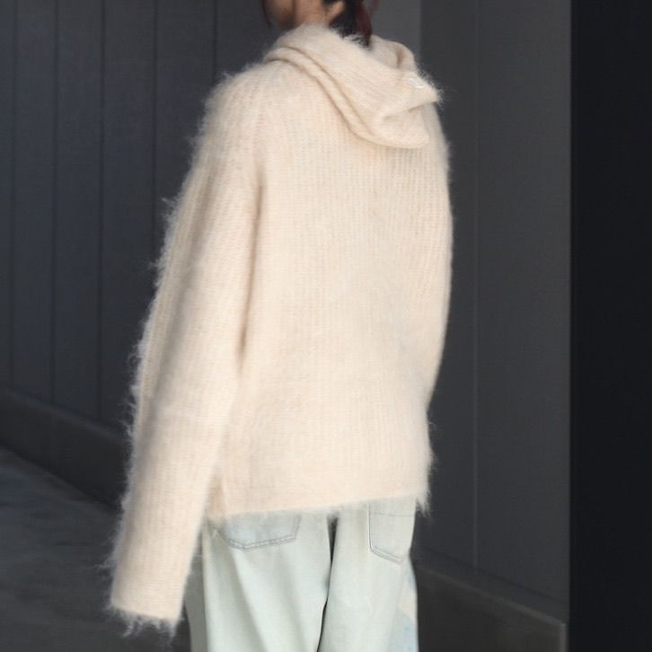 【残り一点】Mohair Hoodie