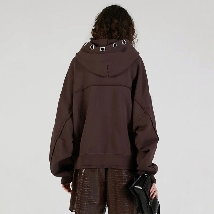 【残り一点】Eyelet Hoodie Parka