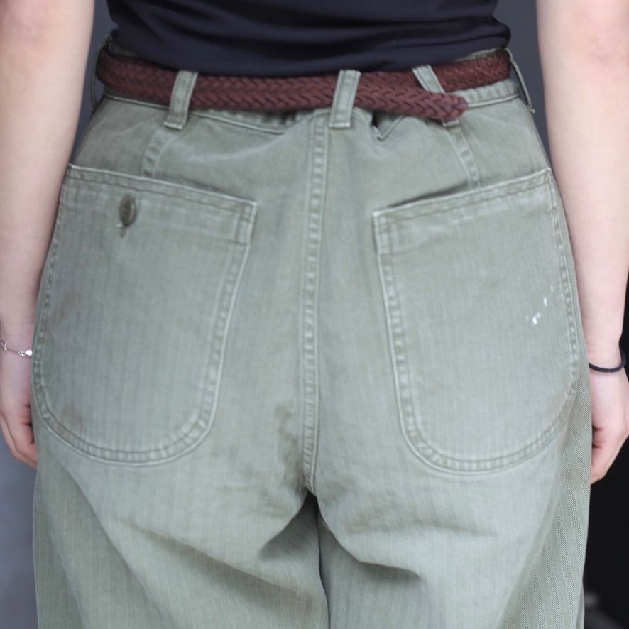 【再販売通知受付可能】USMC HBT Pants