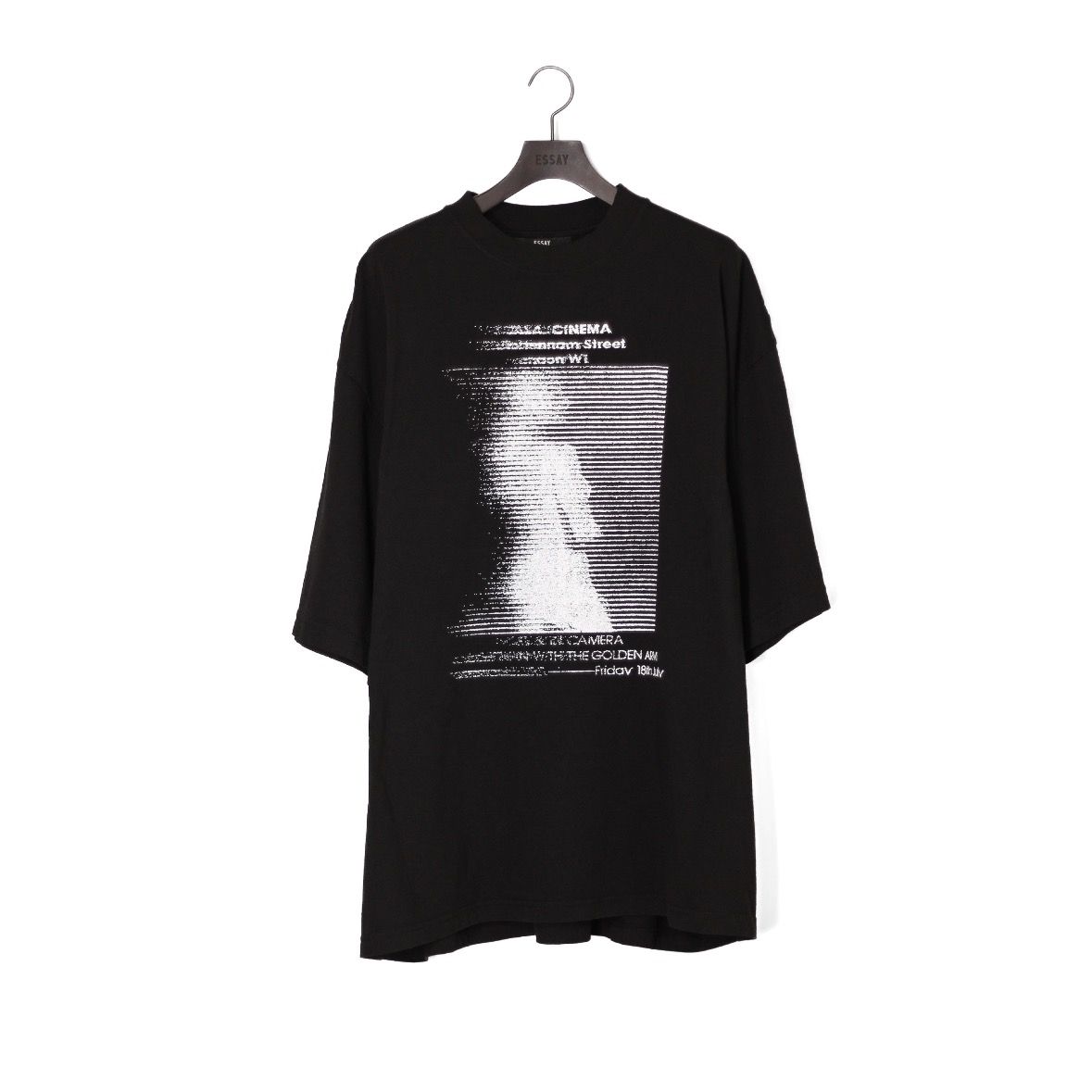 【残り一点】Pigment Drop Shoulder T-shirt(CINEMA)