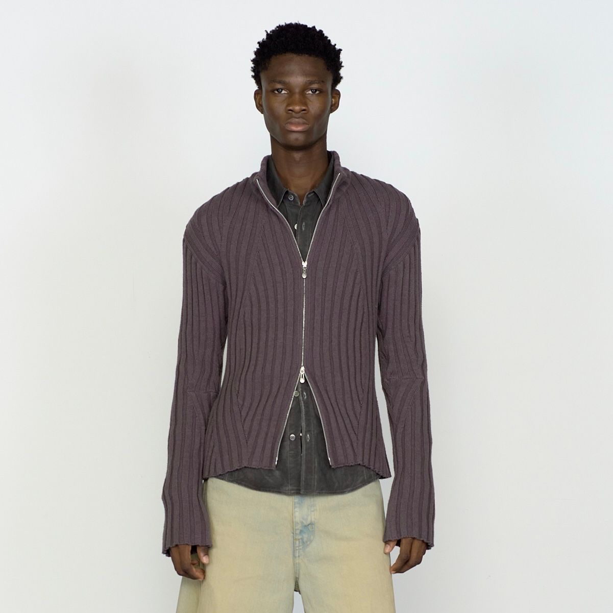 【残り一点】Drivers Zip Up Sweater
