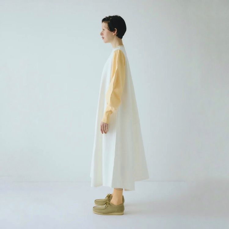 【残り一点】Mountain Sleeve Docking Dress