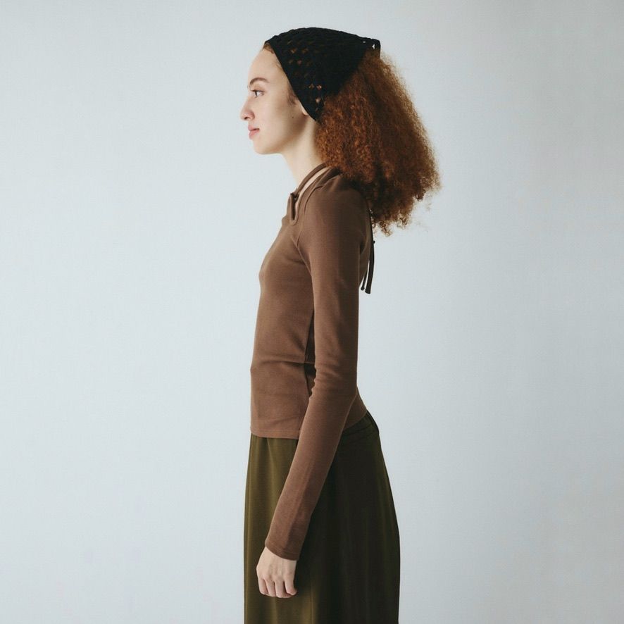 【残り一点】Wave Neck Tops