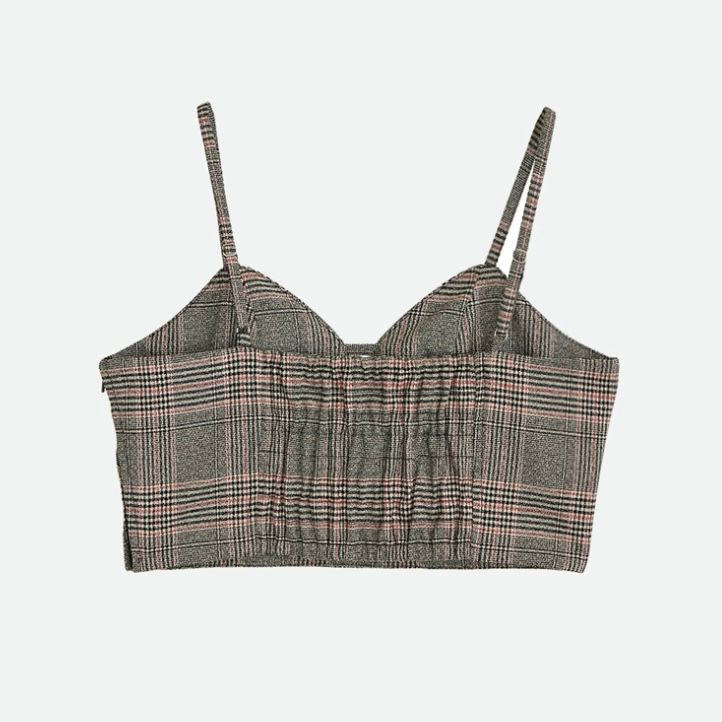 【残り一点】Check Bra Bustier