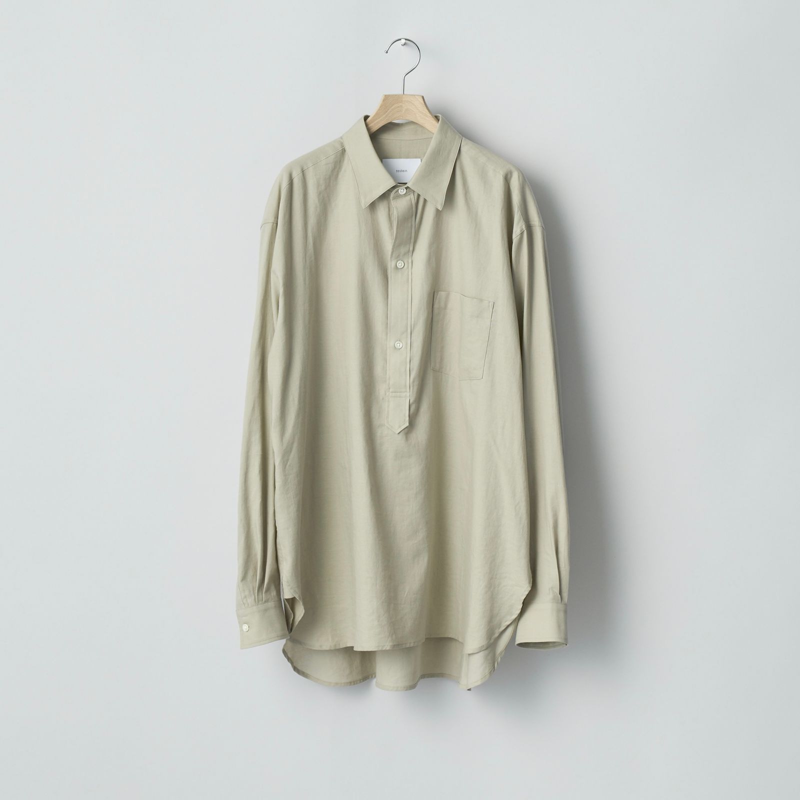【美品】　stein OVERSIZED PULLOVER SHIRT Mサイズ ssstein - 【再販売通知受付可能】Cotton/Silk Oversized