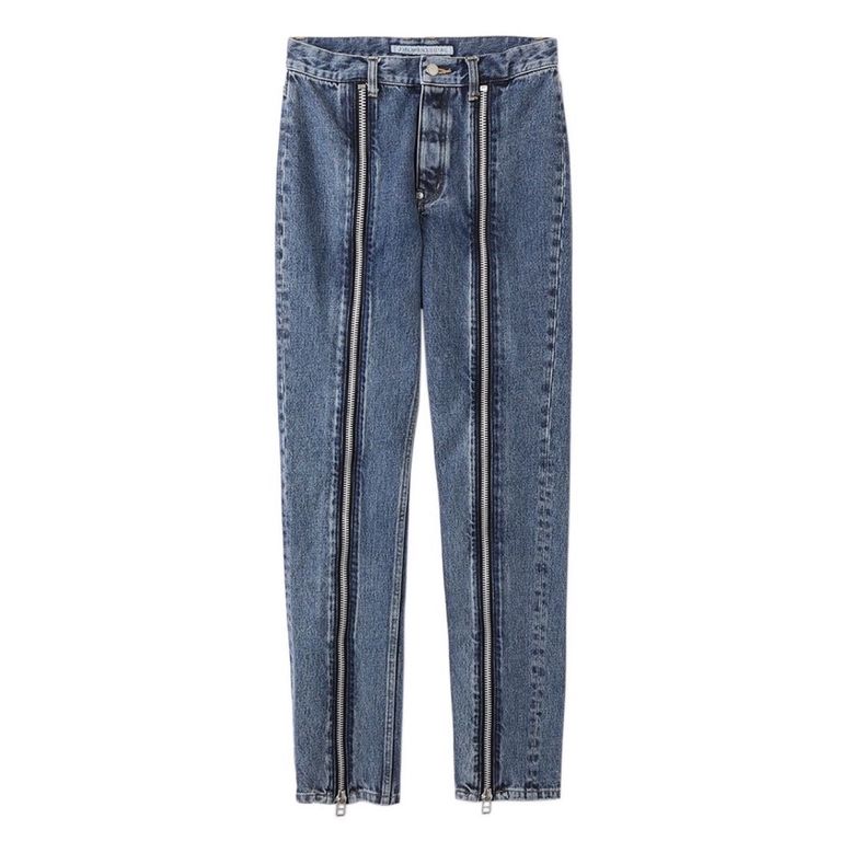JOHNLAWRENCESULLIVAN - 【残り一点】Washed Denim Zipped Pants 