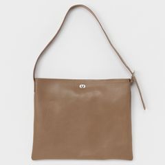 【残り一点】Twist Buckle Bag_L(TAUPE)