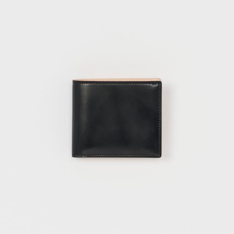 【残りわずか】Half Folded Wallet(BLACK)