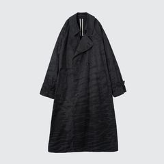 【残り一点】Photo Printed Cotton Trench Coat