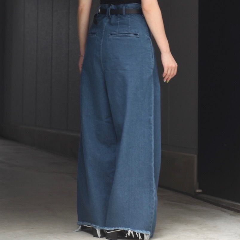 【残り一点】Hi Waist Baggy Denim Pants