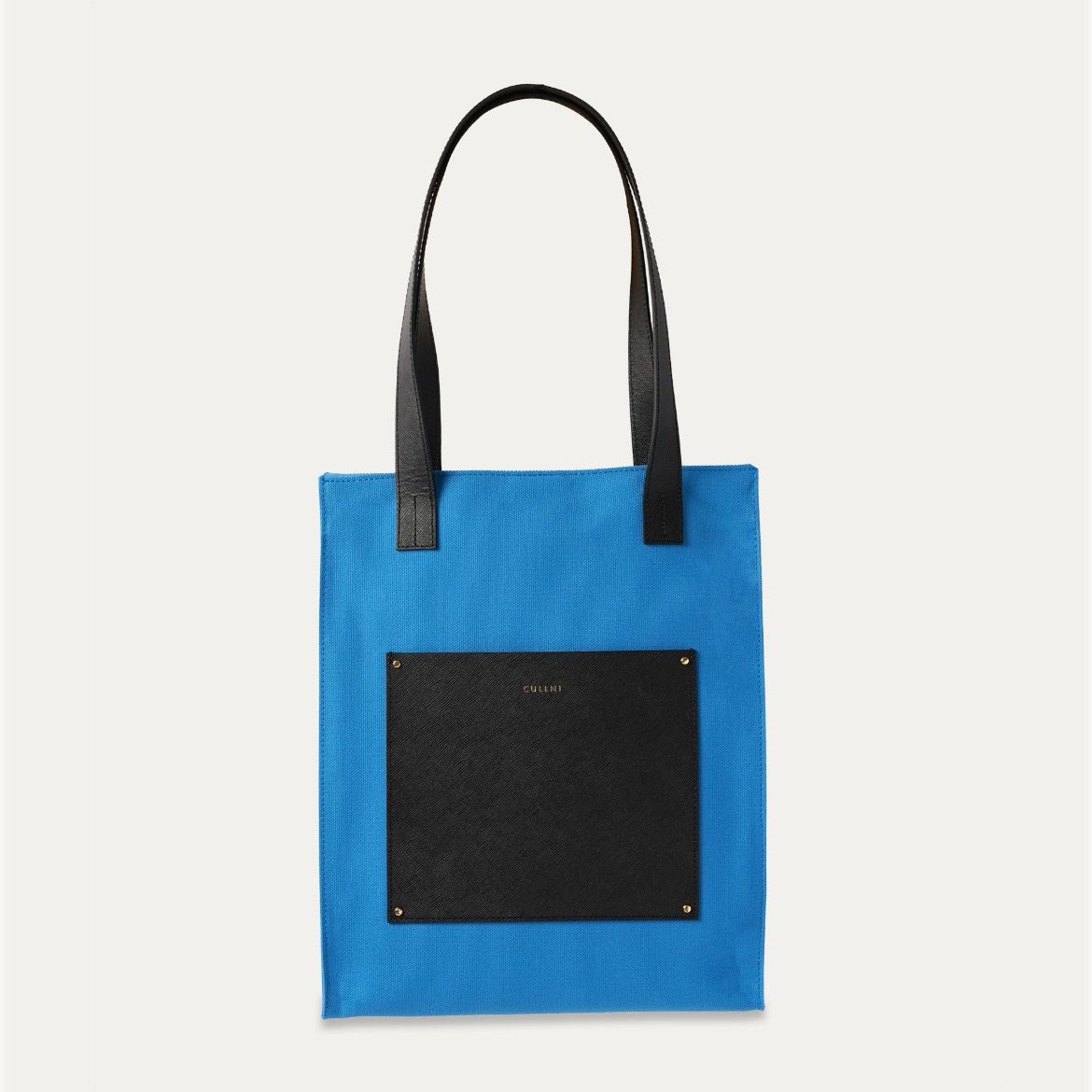 CULLNI - 【残りわずか】Leather Pocket Canvas Mini Tote