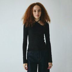【残り一点】Wave Neck Tops