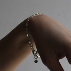 【残り一点】Gradient Anchor Chain Bracelet T-BAR
