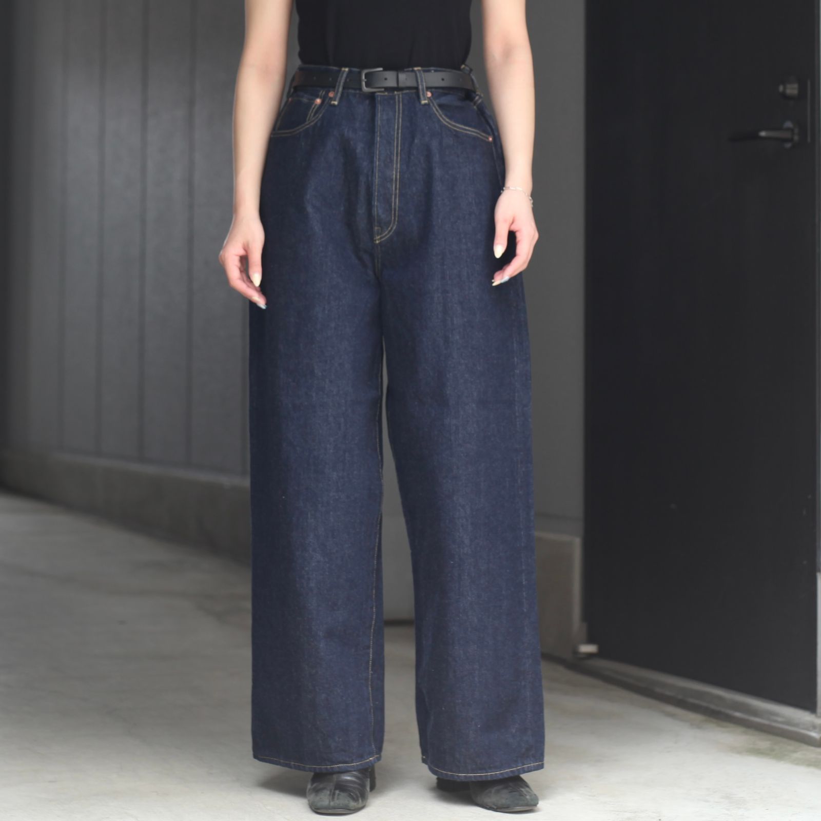 【残り一点】5pocket Baggy Pants(ONE WASH)