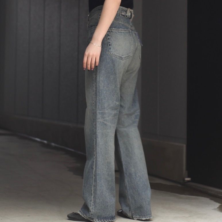 DAIRIKU - 【残りわずか】Straight Vintage Denim Pants DAIRIKU - 【残りわずか】Straight Vintage Denim Pants