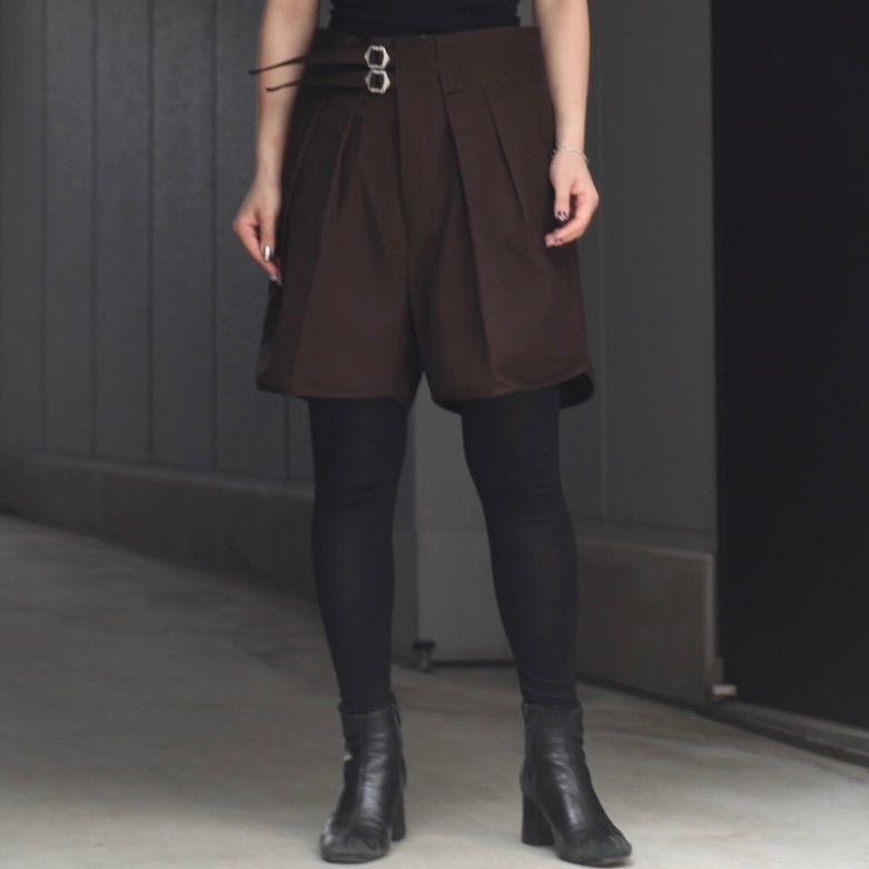 【残り一点】Cotton Venetian Gurkha Shorts