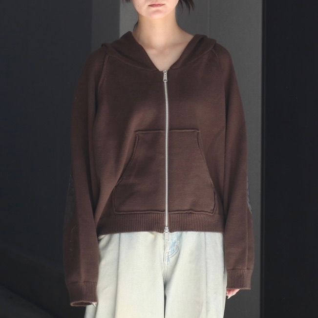 【残りわずか】Exuviae Patch Knit Hoodie
