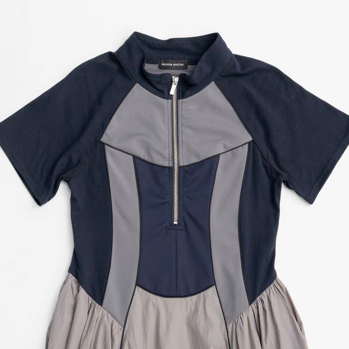 【残り一点】Zip Up Volume Dress