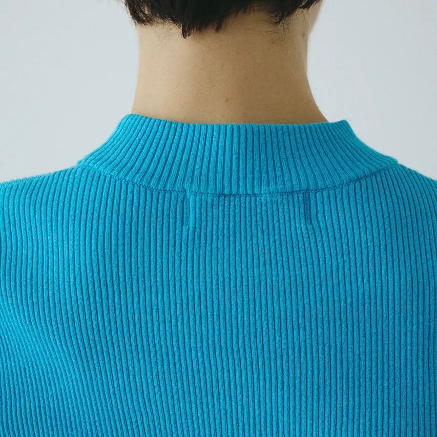 【残り一点】Border Double Cuff Knit Top