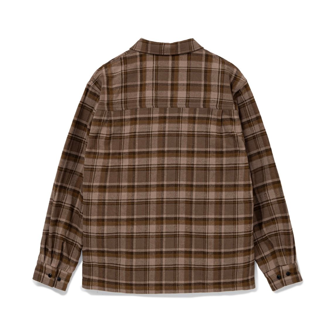 【残り一点】Zip-up Flannel Shirt