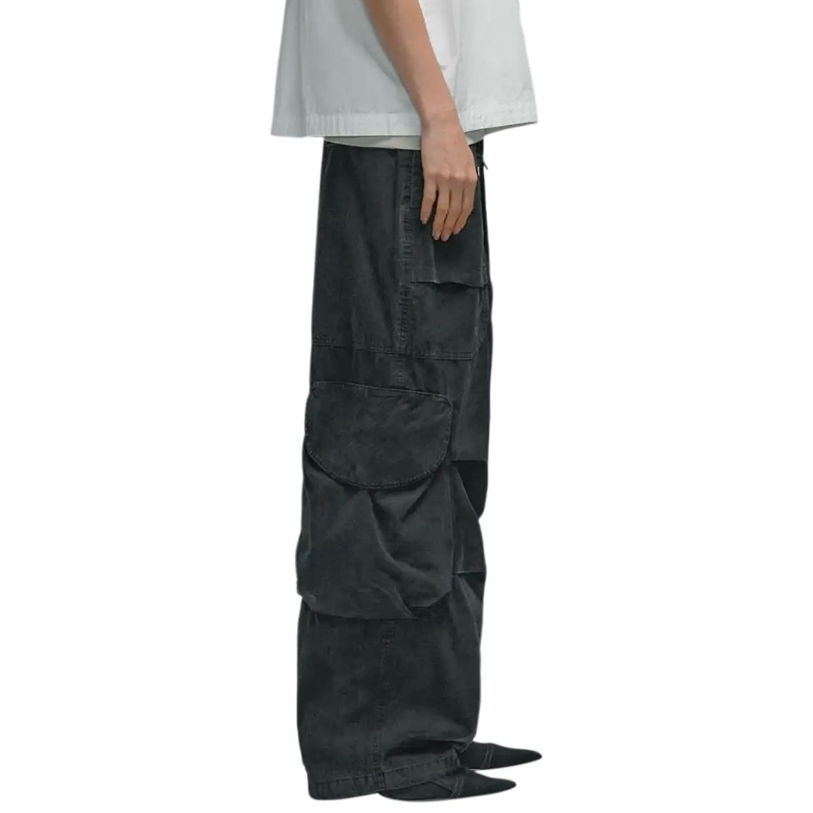entire studios FREIGHT CARGO PANTS / COTTON CANVAS (HUMMUS