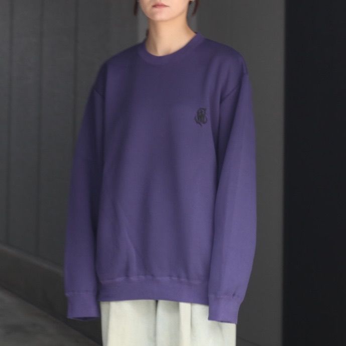 【残り一点】High Gauge Double Knit Crew Neck SW