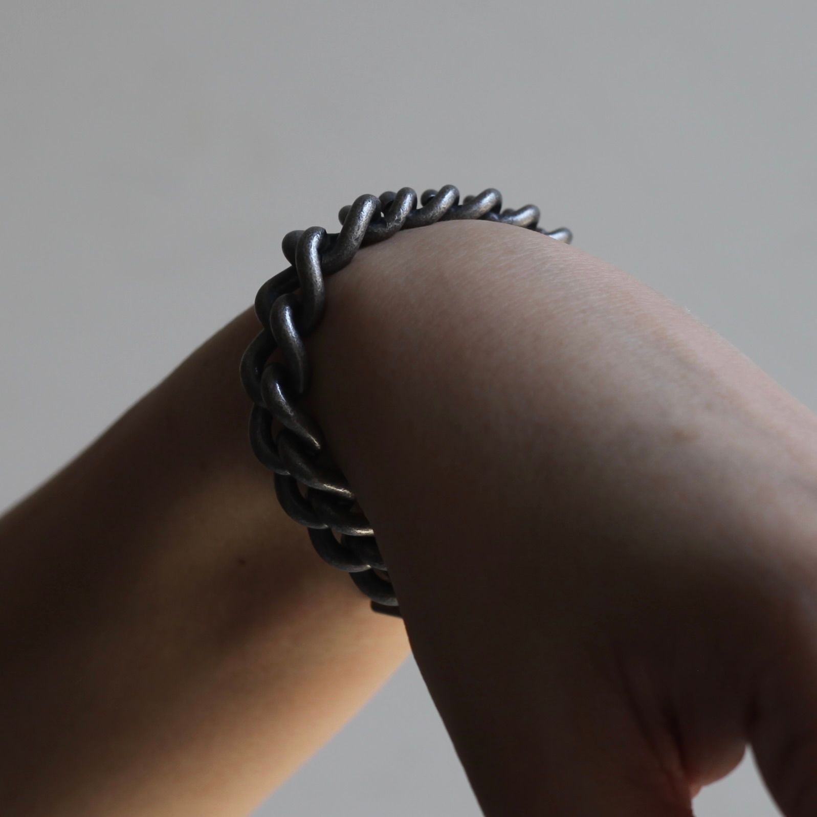 yohji yamamoto ヨウジヤマモト　ground y ブレスレット Ground Y - 【残り一点】Gradation Chain Bracelet(BLACK