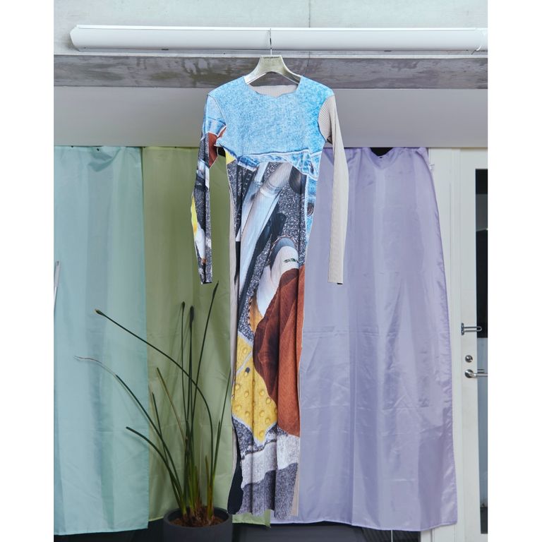 kotohayokozawa - 【残り一点】Graphic Wave Dress | ACRMTSM ONLINE STORE 