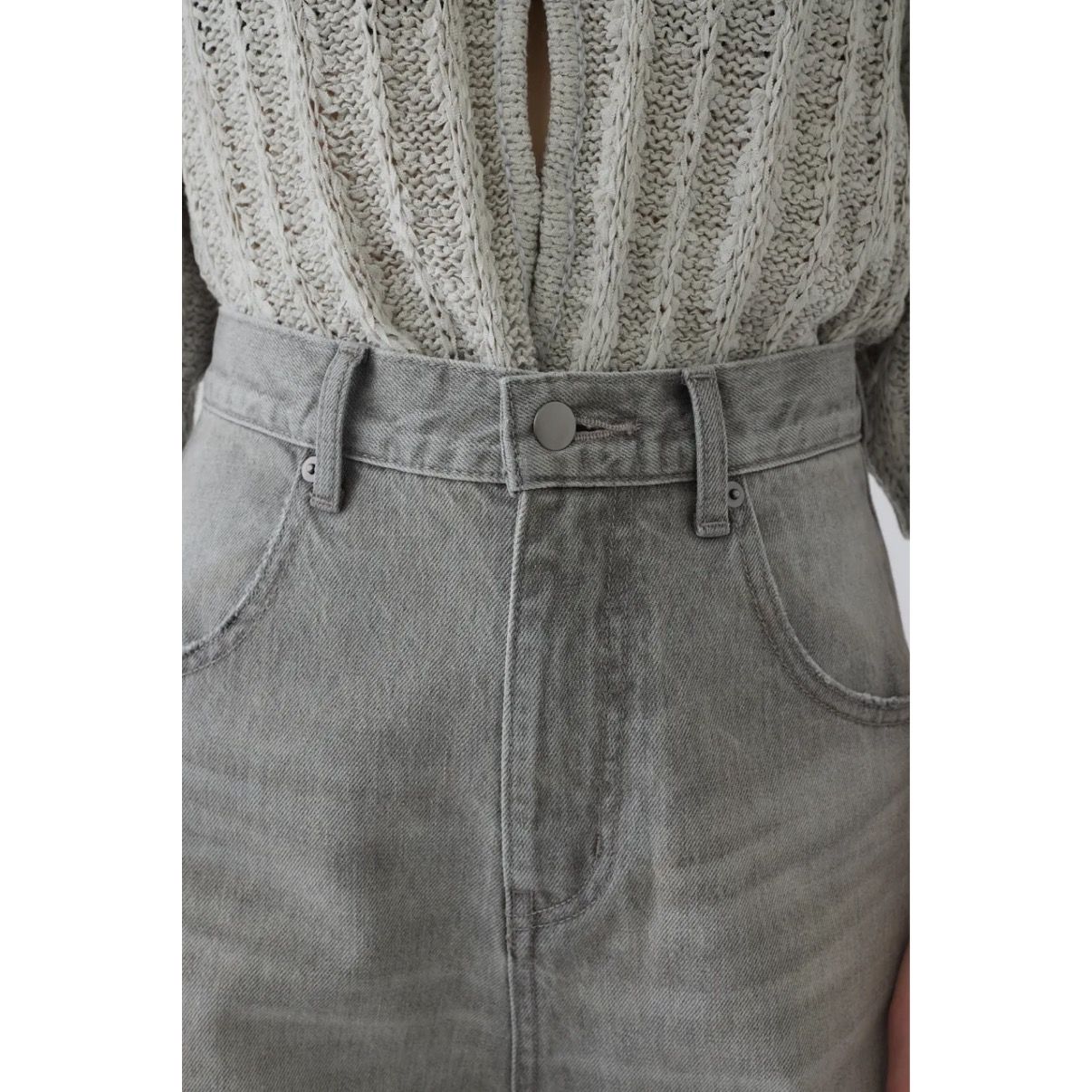 【残り一点】Middle Straight Light Denim