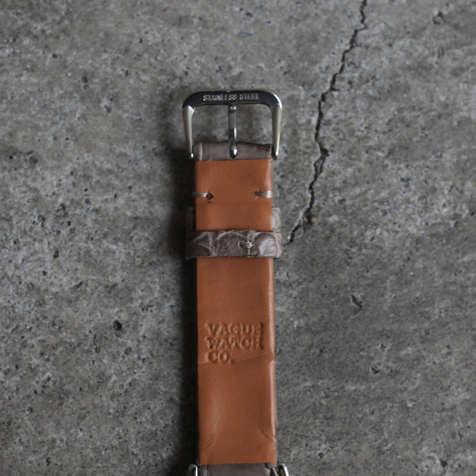 【残り一点】Coussin 12 Croco(MEN/SILVER×GRAY)