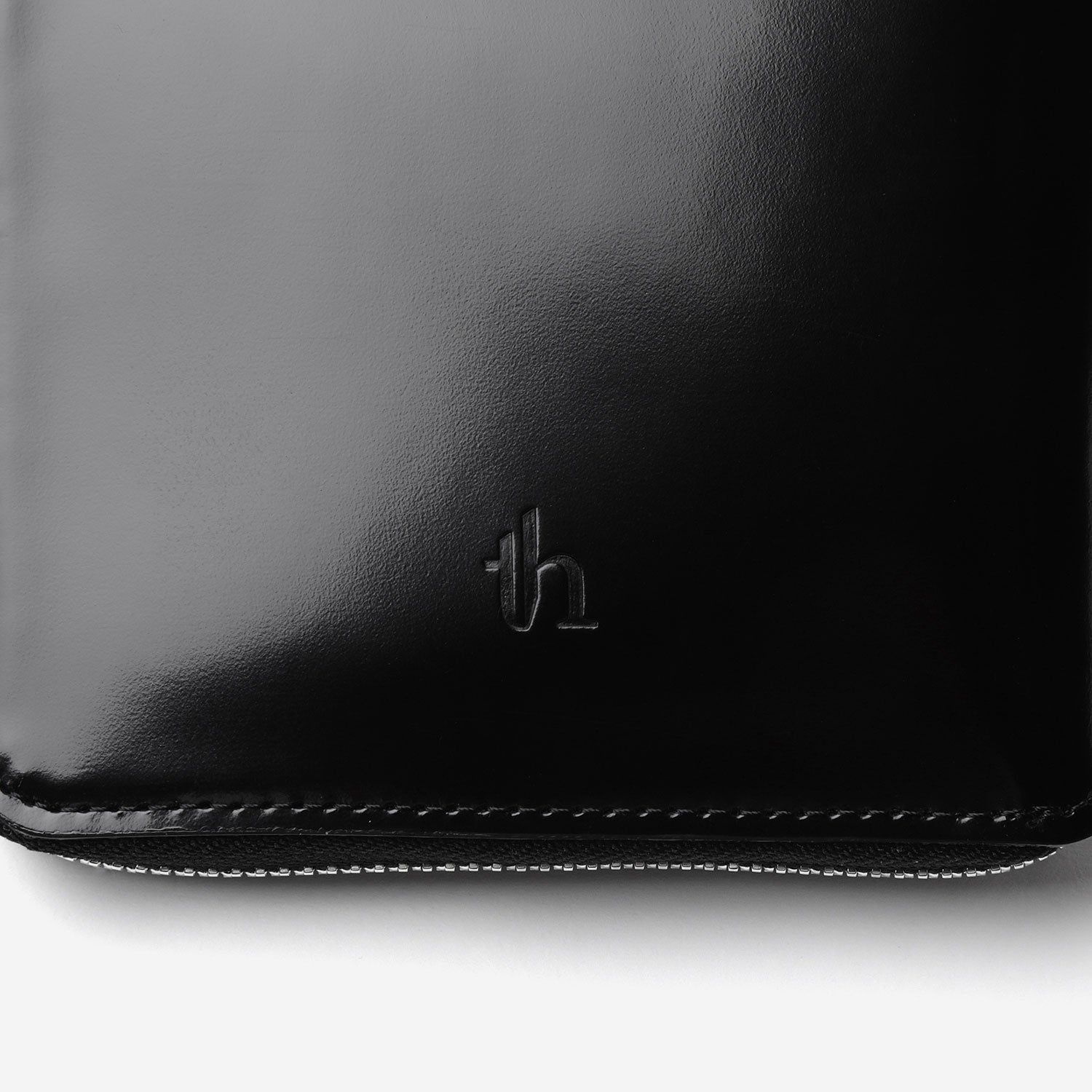 th products - 【残りわずか】Zip Around Wallet(BLACK×SILVER 