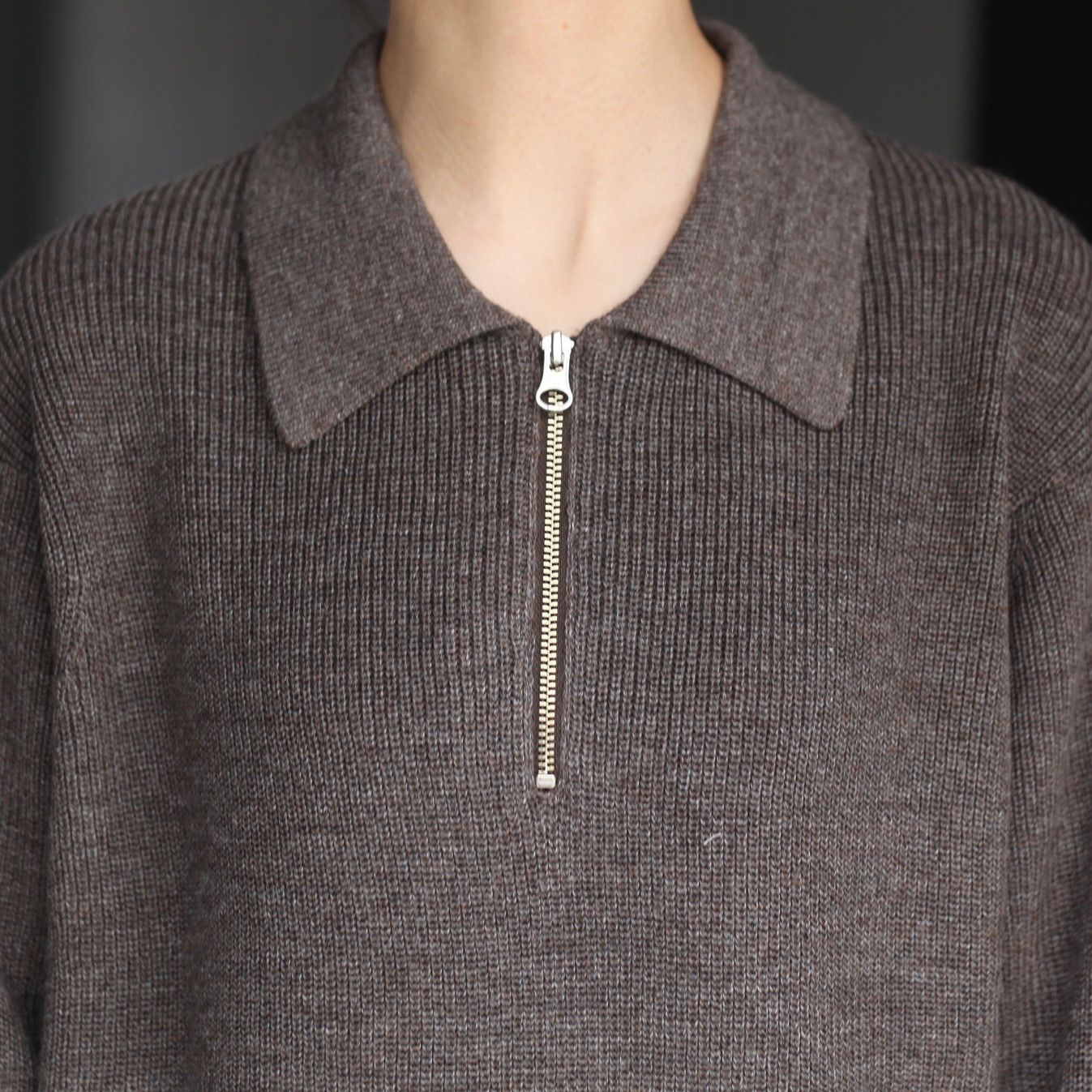 【残り一点】Aze Half Zip-up P/O