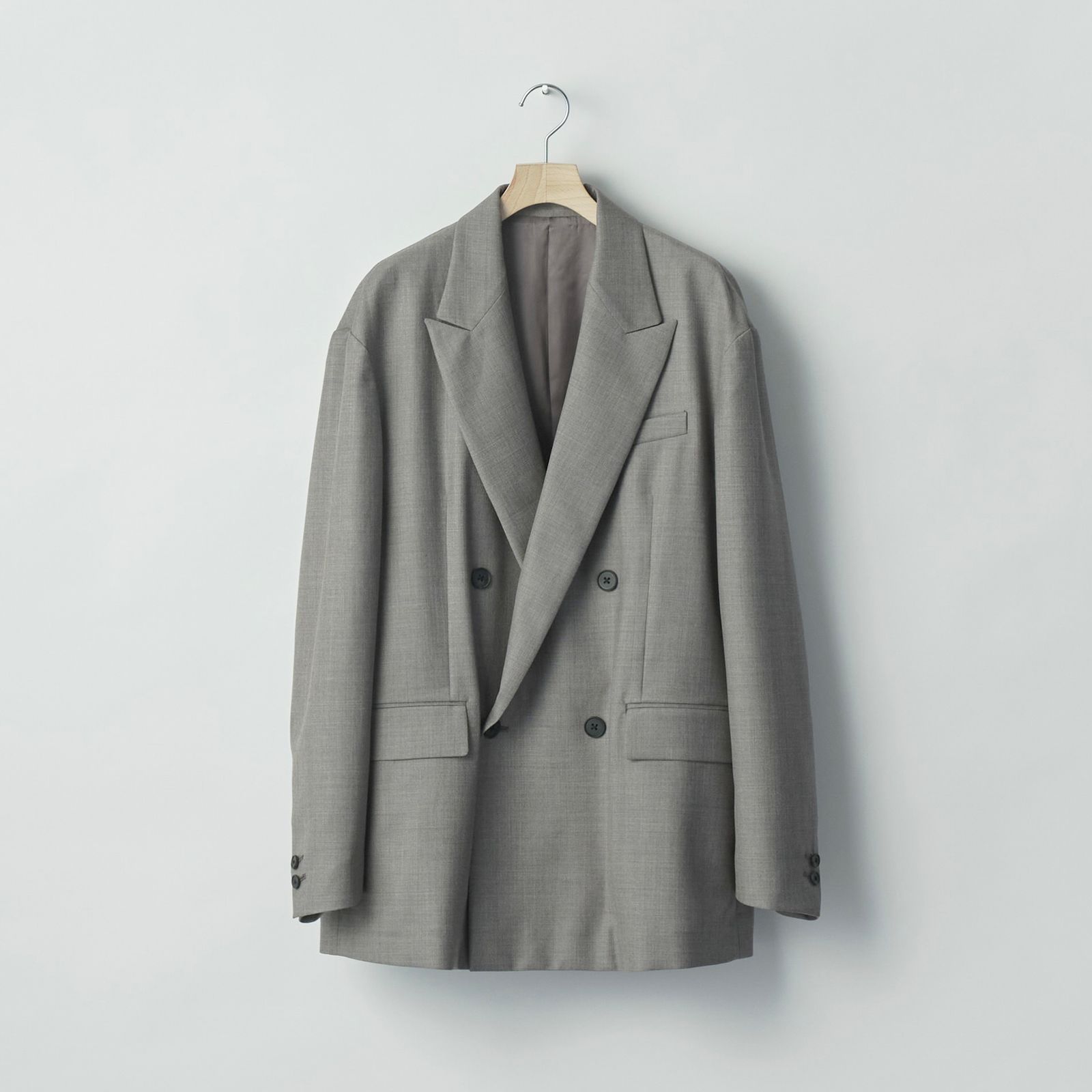 【残り一点】Extra Fine Wool Double Breasted Blazer