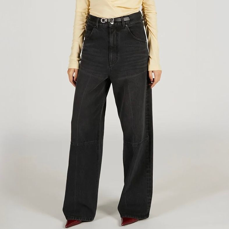 【残り一点】ストレートデニムパンツ