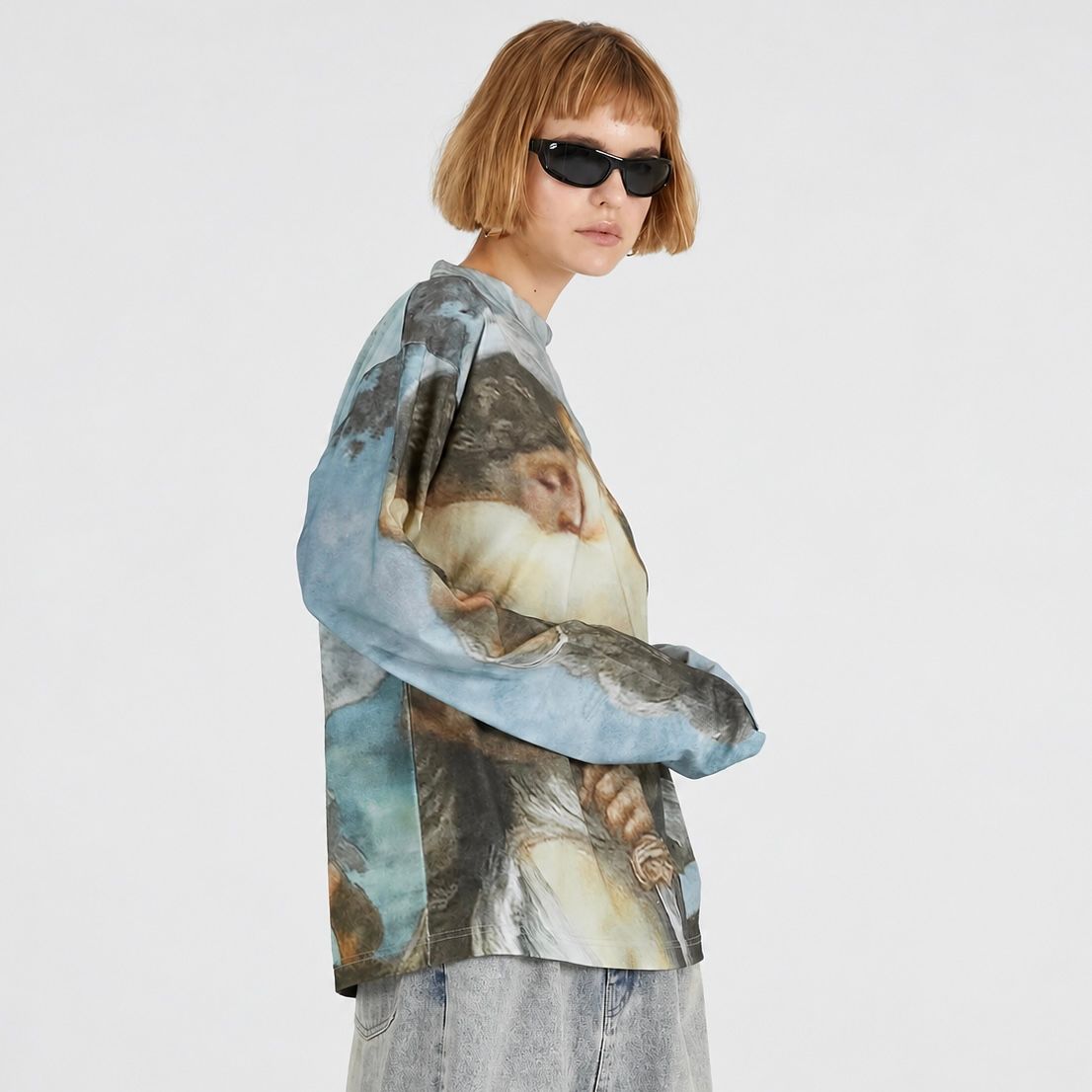 【残り一点】Mythology Print Long Sleeve Tee