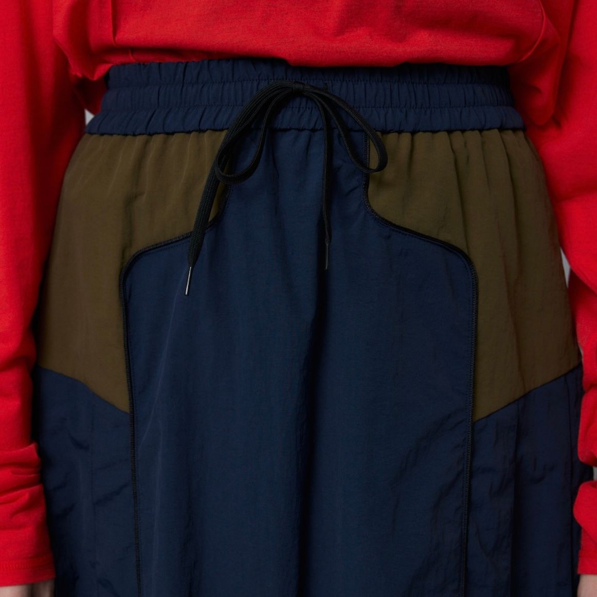 【残り一点】Side Pleats Flare Skirt